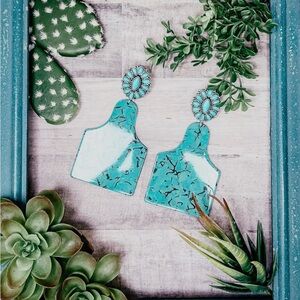 Turquoise Dangle Earrings